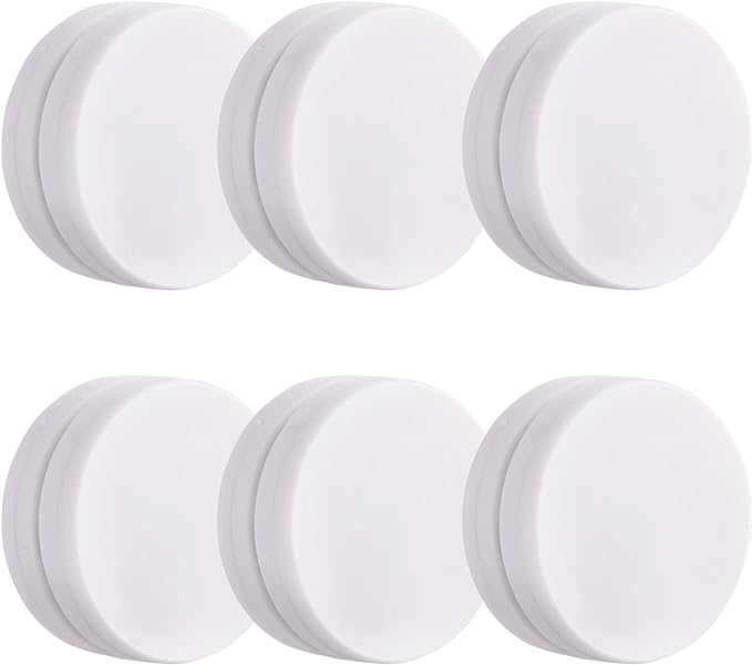Magnetic Shower Curtain Weights, Rubber Covered Heavy Duty Weights, Prevent Curtain Liner from Blowing Around, Work for Drapery, Tablecloth, Flag, Outdoor Curtain 5 Pairs(Pack of 10)