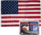american flag - 100% made in the usa shown in use
