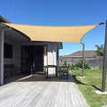 sunny guard 7' x 13' rectangle shade sail, main product view