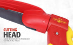 Wolf-Garten RILL Comfort Single Hand Grass Shears, Red, 39.2x2.47x2.5 cm