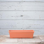 Root & Vessel 16245 Countryside Flower Box, 24-Inch, Terracotta
