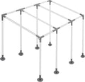8 leg carport kits，slant roof canopy fitting kit, main product view
