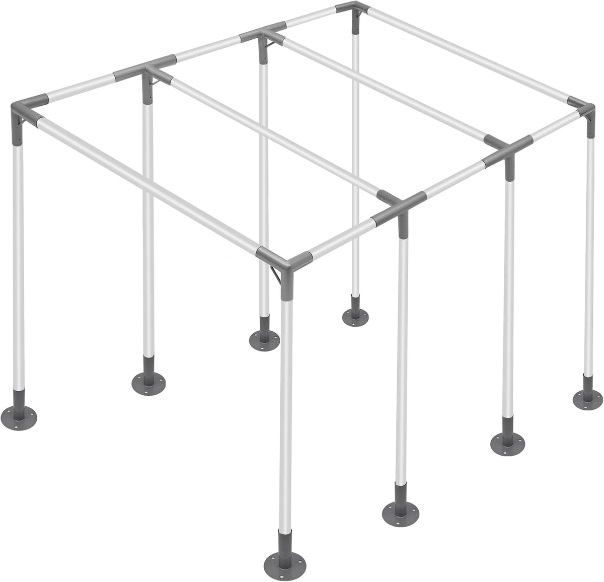 8 leg carport kits，slant roof canopy fitting kit, main product view