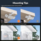 lepower led security light motion sensor outdoor lights showing dimensions