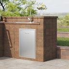vevor outdoor kitchen drawers 19.7"w x 29"h x shown in use