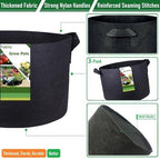 20 gallon thickened plant grow bags large (22x12, package contents