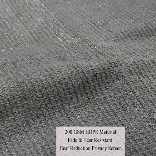 8x20 ft shade cloth for patio, 90% uv, close-up detail