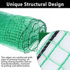 poyee deer fence netting 5x100ft plastic mesh netting, side view