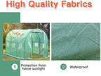 greenhouse for outdoors greenhouse walk-in green house l10'xw7'xh7', close-up detail