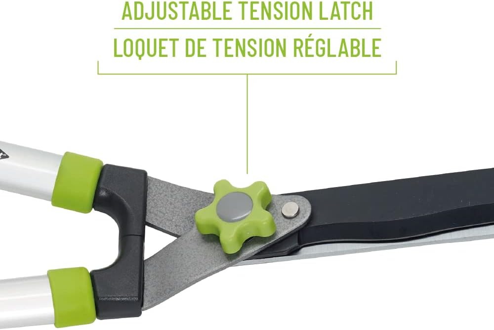 24-inch Hedge Shears, Non-Slip Handle, Adjustable tension knob – Garant