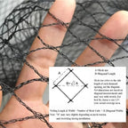 bird netting for chicken coop 25x50 ft, 1", view 9