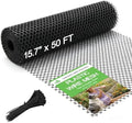 15.7" x50' plastic mesh fence roll, heavy duty, main product view