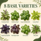 gardeners basics 35 medicinal herb seeds variety pack showing dimensions