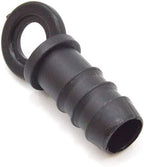 S&M 540400 Drip End Cap 12 mm-Blister Pack of 3, Black