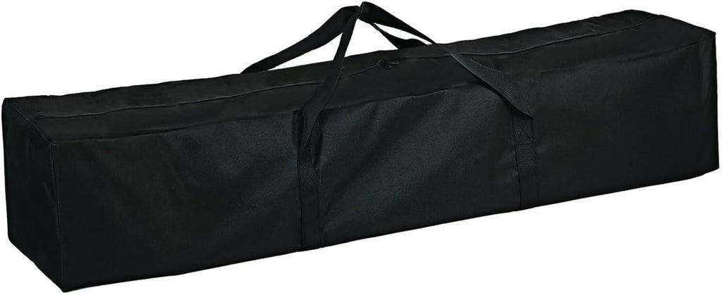 Oversized Hammock Storage Bag Heavy Duty Hammock Cover - 62''L x 10''W - Portable Steel Hammock Stand Carrying Bag with Strap Carry Holder - Durable and Waterproof, Black