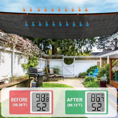 kesfitt 50% shade cloth 20x20 ft for garden, package contents
