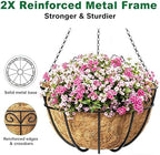 amagabeli garden & home 4 pack 14 inch shown in use