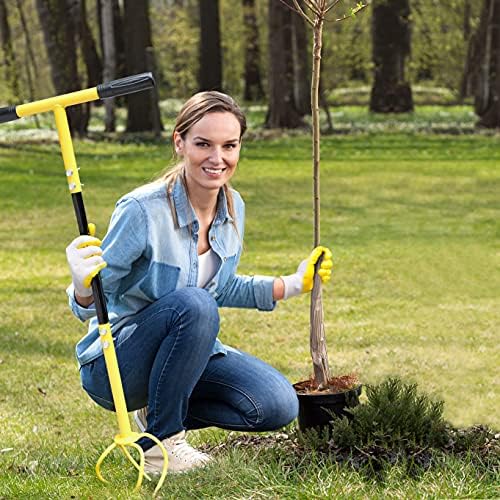 altdorff hand tiller for gardening, garden claw manual showing dimensions