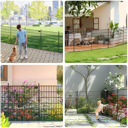 10 panel no dig decorative garden with gate on a desk or shelf