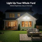 lepower led security light motion sensor outdoor lights on a desk or shelf