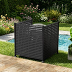3 panels outdoor air conditioner fence, 48" w, package contents