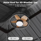 14x10ft hardtop gazebo gray, front angle view