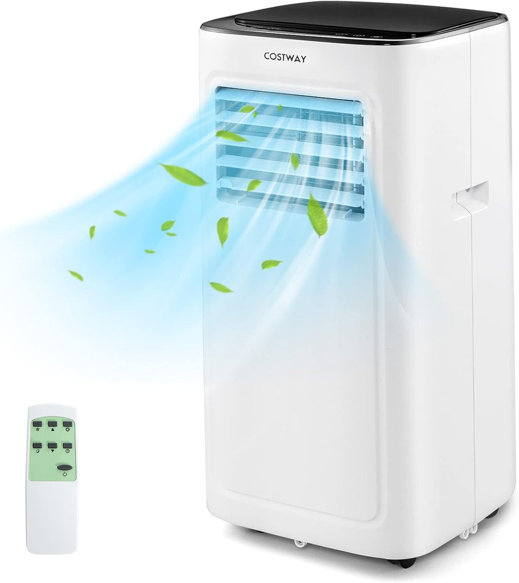 costway portable air conditioner, 9000 btu portable ac, main product view