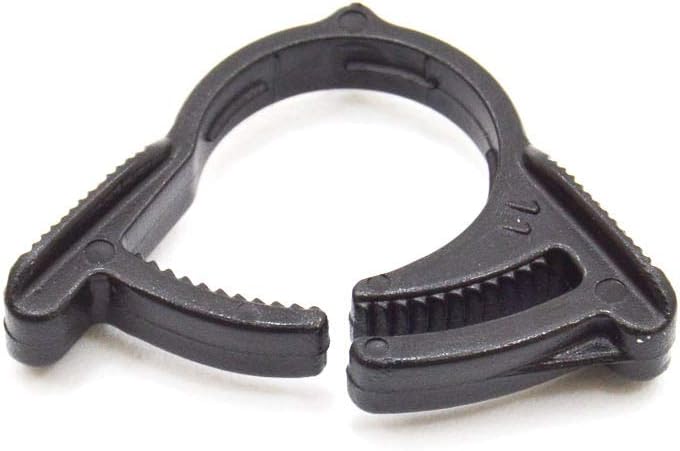 S&M 544583 Safety Clamp Joints 16 mm, Black