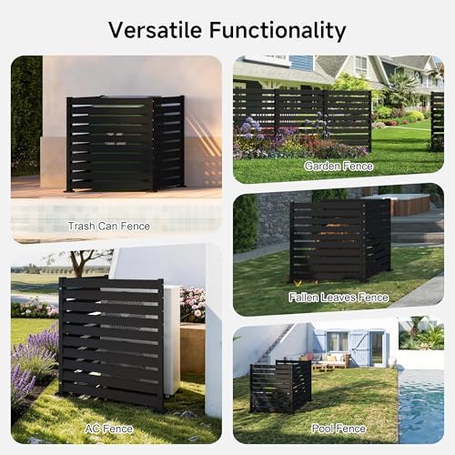 air conditioner fence 3 panels, 42" h x, view 9
