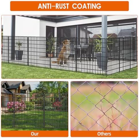 15 panels no dig fence with gate, 32, package contents