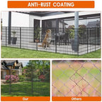 15 panels no dig fence with gate, 32, package contents
