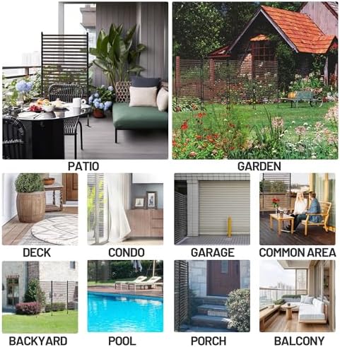 twira outdoor privacy screen 35" x 71", privacy, package contents
