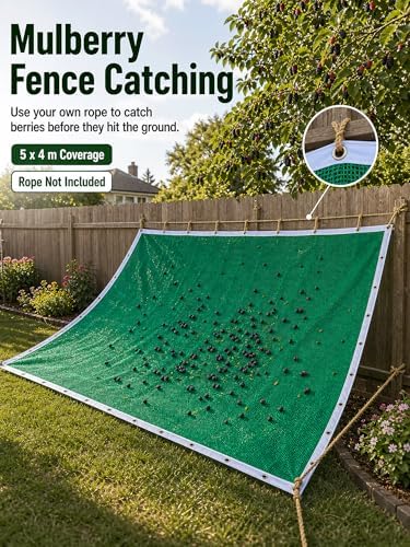 fruit tree netting, 16.4 x 13.1 ft under-tree, view 9
