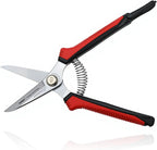 TONMA 7.5“ Pruning Scissors, Made in Korea, Multi-Precision Garden Snips | Japanese Hard Chrome-Plated Stainless Steel Blades, Pruning Shears Clippers with Lightweight & Ergonomic Non-Slip Handle