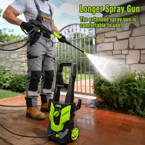 pressure washer, portable power washer, 4 quick connect on a desk or shelf