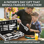 kaluns grilling accessories, gifts for men christmas grilling, close-up detail