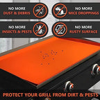 36" Silicone Griddle Mat for Blackstone 36 Inch Grill, Heavy Duty Food Grade Silicone Griddle Cover, Protect Your Grill from Dirt & Rust All Year Round