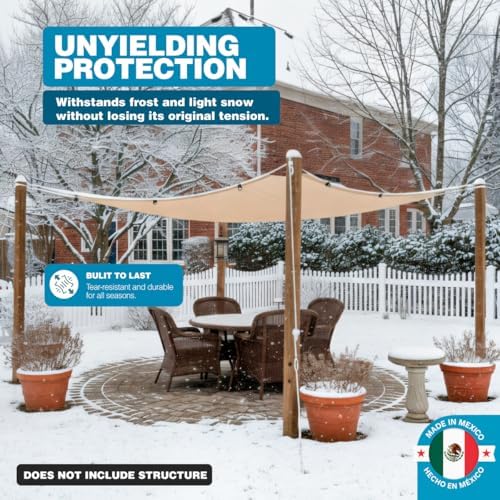 shade cloth 90% 10x12 ft, durable hdpe mesh, view 9