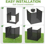 air conditioner fence, 50" w x 50" h, view 9