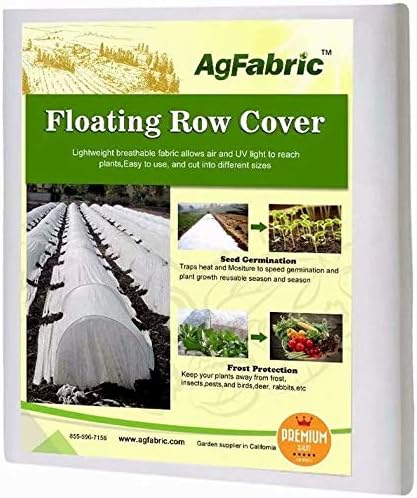 agfabric plant covers freeze protection frost blankets for shown in use