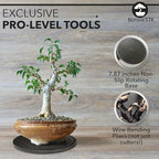 bonsai toolkit - mini garden tools, bonsai wire showing dimensions