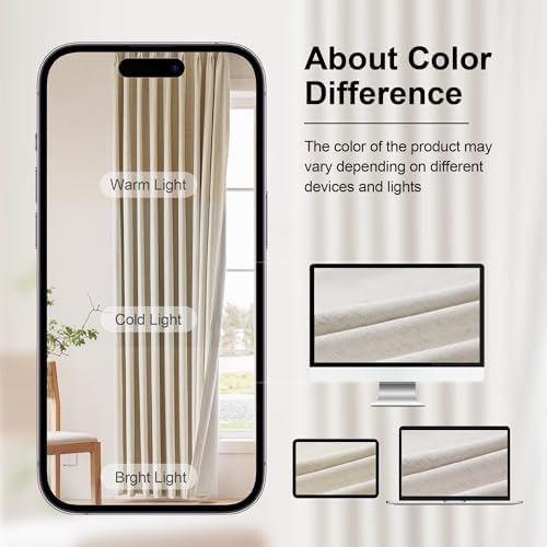 pinch pleated blackout curtains 84 inches long for, view 9