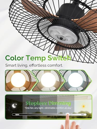 orison outdoor ceiling fans with lights for patio, package contents