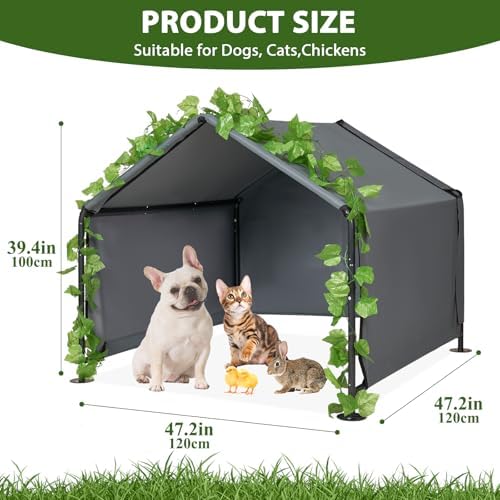large dog shade for outside - outdoor dog, close-up detail