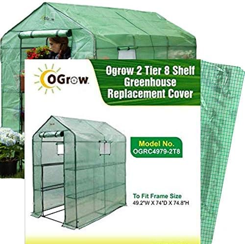 walk-in greenhouse cover, replacement parts for outdoor gardening, package contents