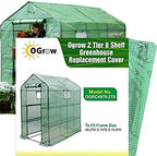 walk-in greenhouse cover, replacement parts for outdoor gardening, package contents