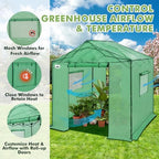 eagle peak 8x8 pop up walk in greenhouse, package contents