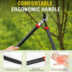yesker 28" loppers for tree trimming heavy duty, package contents