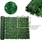 bybeton 40"x160"(44sqft) ivy privacy screen uv-anti fade-proof fence shown in use