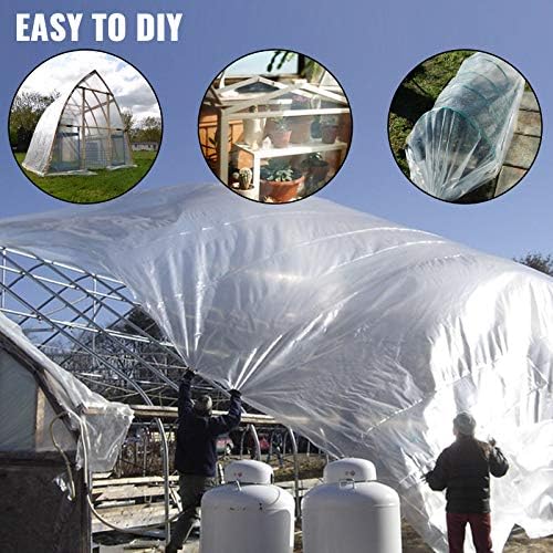 vevor greenhouse plastic sheeting 12 x 25 ft, package contents